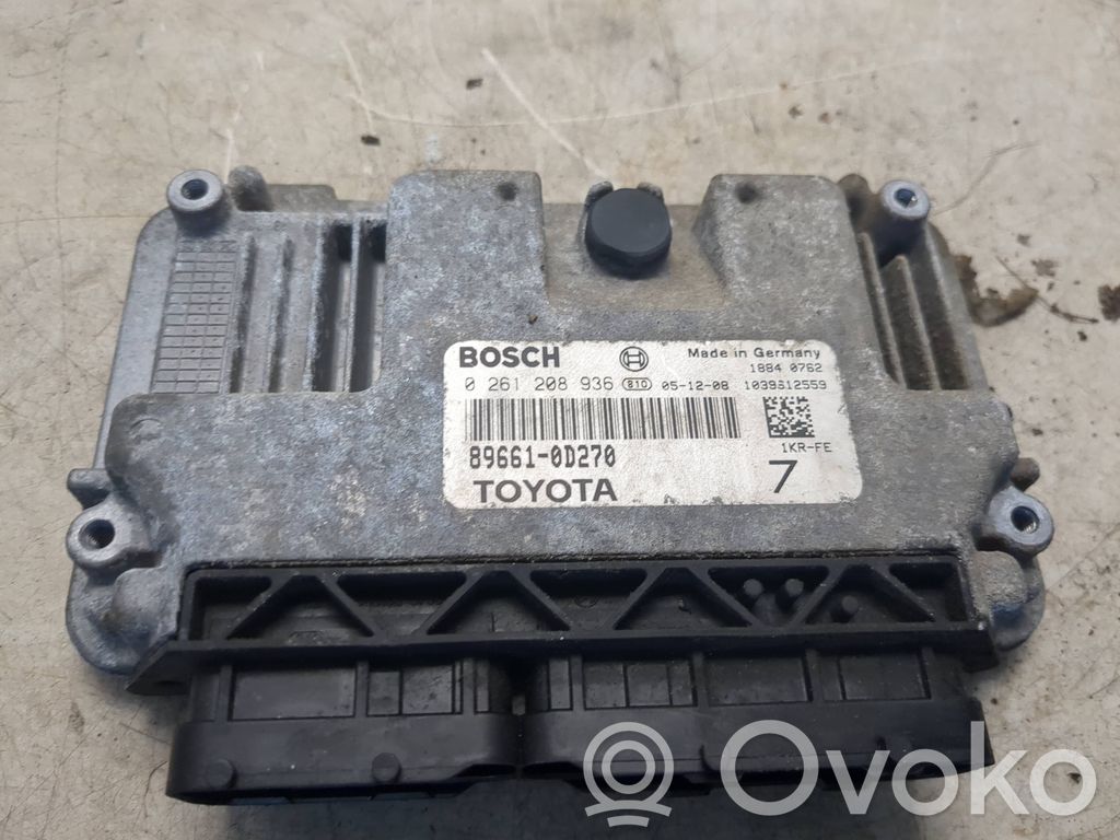 Toyota Yaris Engine control unit/module 