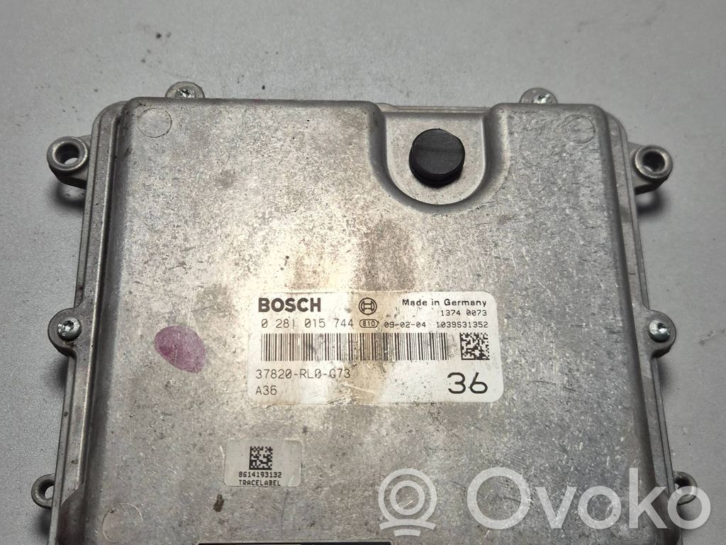 Honda Accord Engine control unit/module 