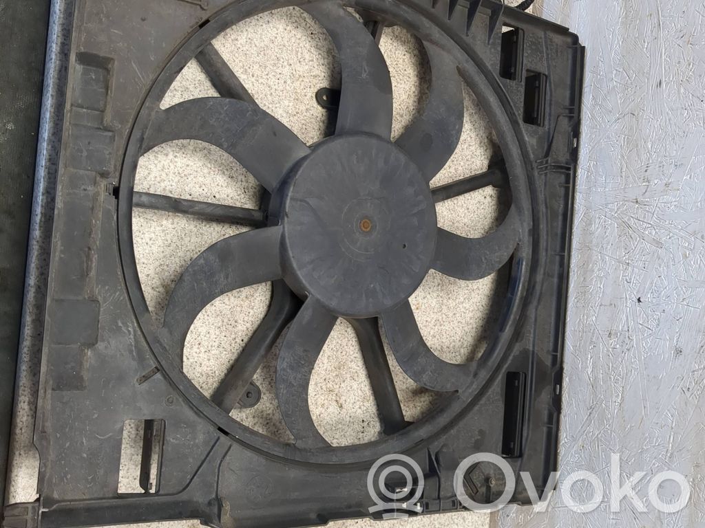BMW X5 E70 Elektrinis radiatorių ventiliatorius 