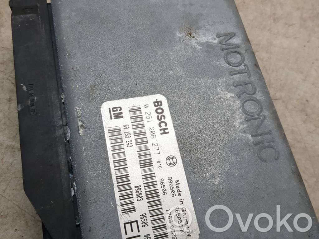 Opel Zafira A Engine control unit/module 