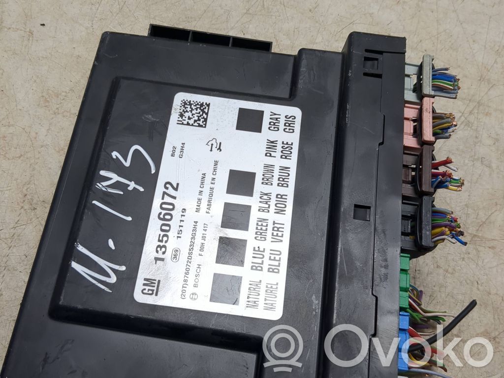 Opel Astra K Other control units/modules 
