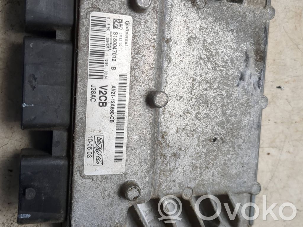 Ford Fiesta Engine control unit/module 