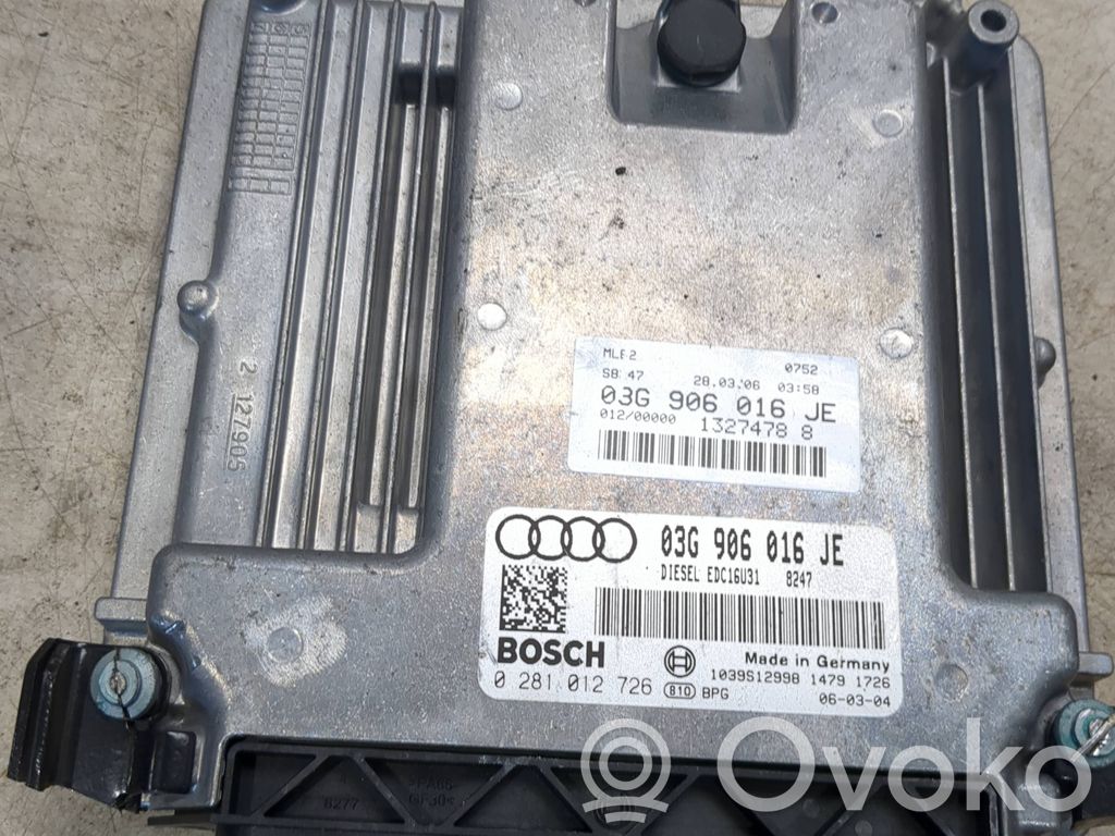Audi A4 S4 B7 8E 8H Engine control unit/module 