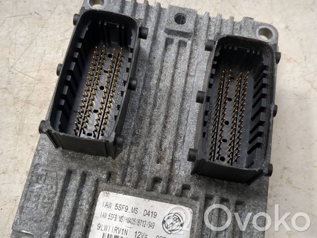 Fiat 500 Engine control unit/module ECU 