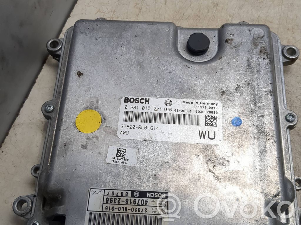 Honda Accord Engine control unit/module 