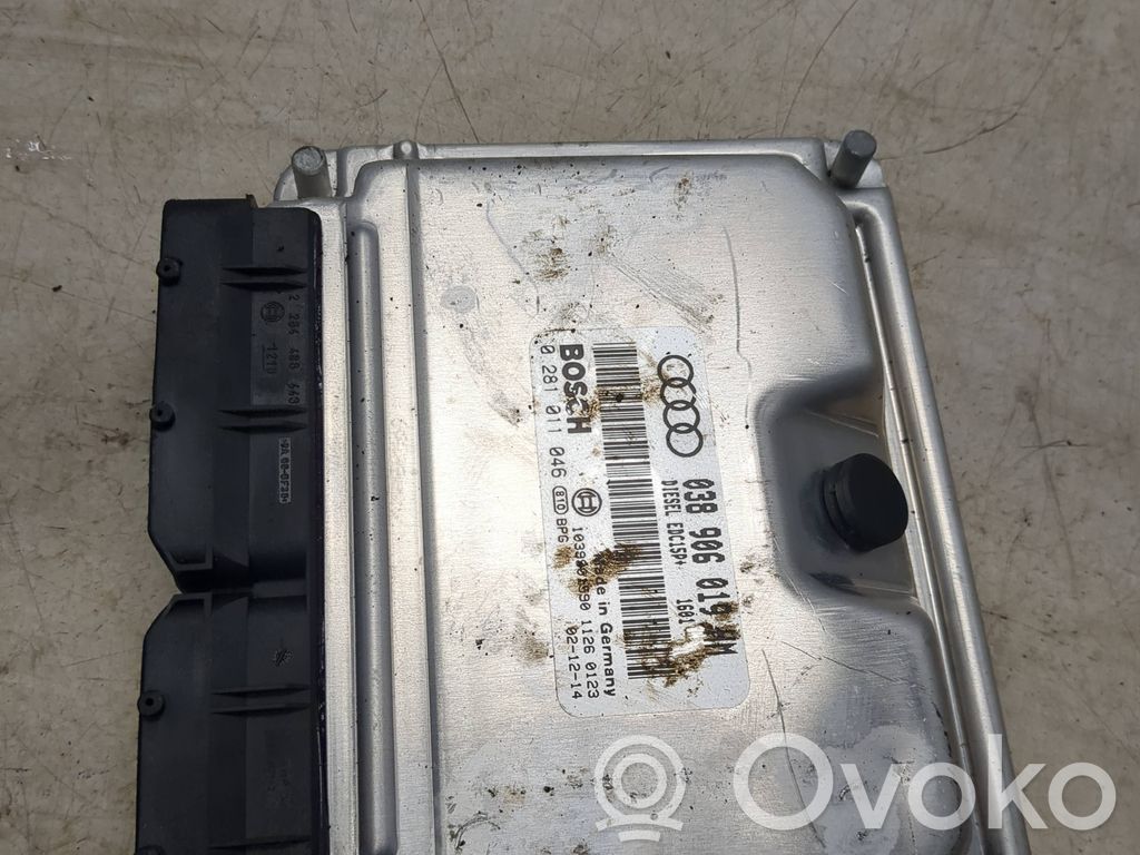 Engine control unit/module   038906019HM,0281011046