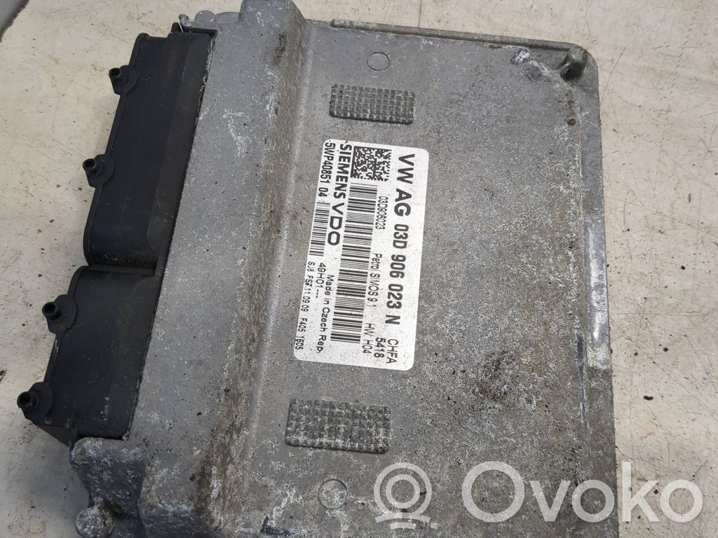Skoda Fabia Mk2 (5J) Engine control unit/module 