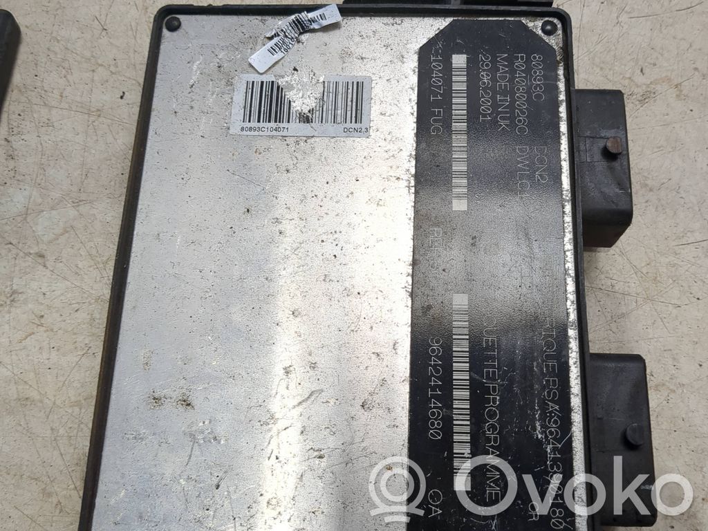 Peugeot Partner Engine control unit/module 