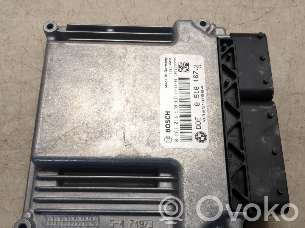 Engine control unit/module   0281018570,8518167,030590584
