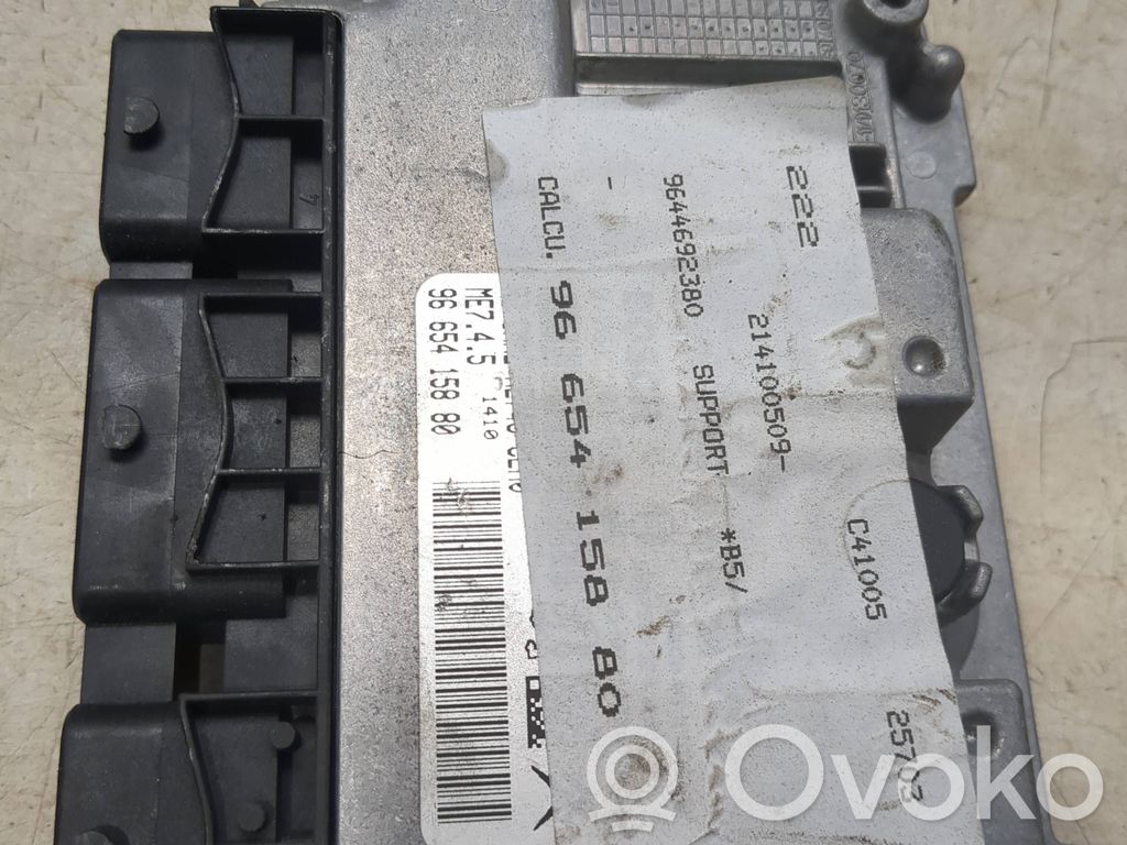 Citroen C4 I Engine control unit/module 