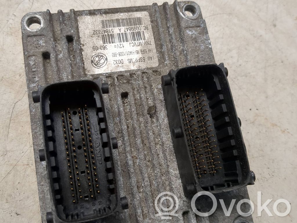 Fiat 500 Engine control unit/module 