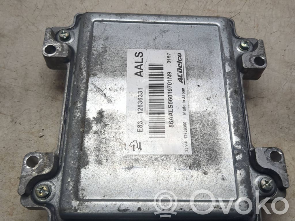 Engine control unit/module   12636331,12636386