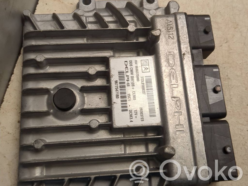 Peugeot 508 Engine control unit/module 