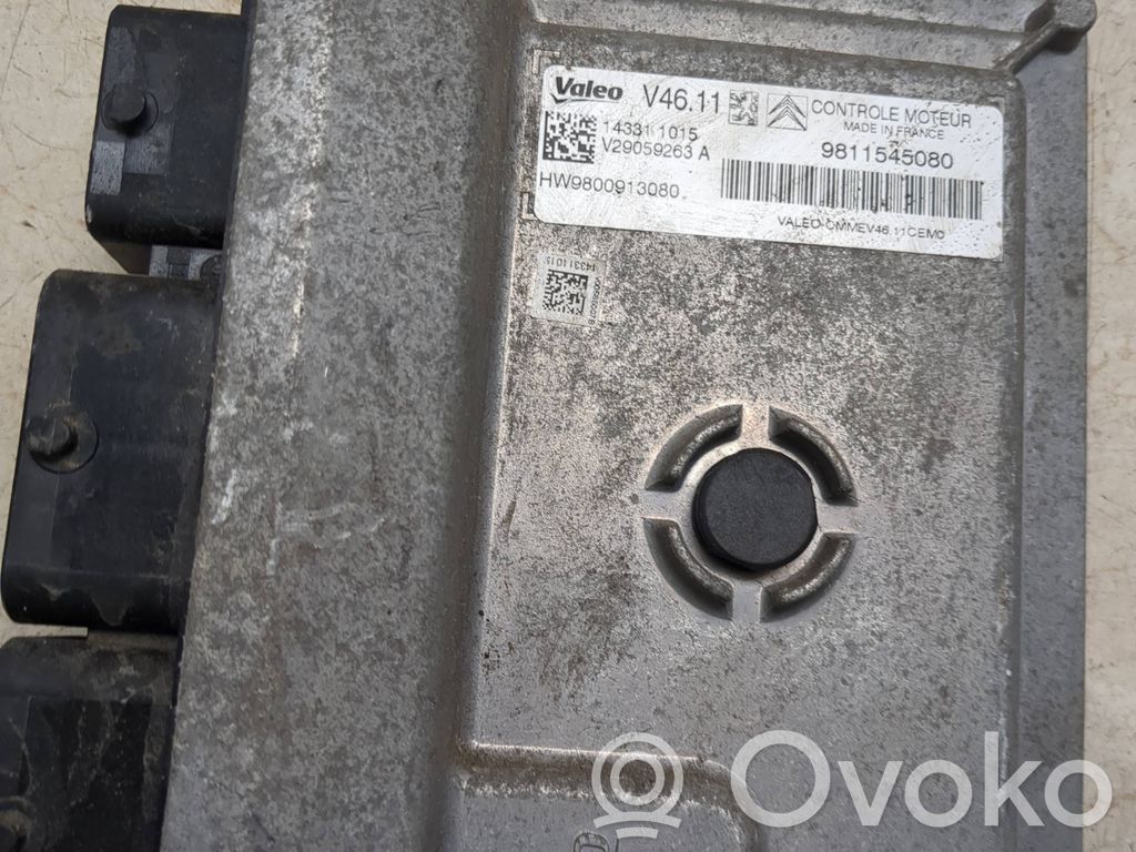 Citroen DS3 Engine control unit/module 