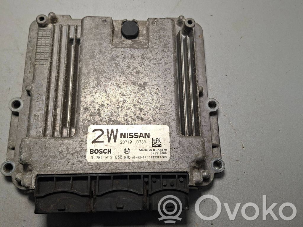 Nissan Qashqai Engine control unit/module 