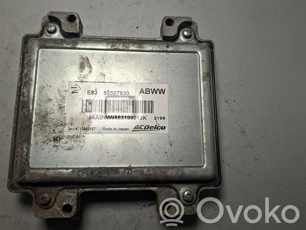 Engine control unit/module   55597930,12642927