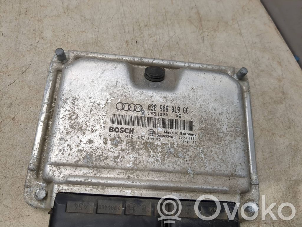 Audi A3 S3 8P Engine control unit/module 