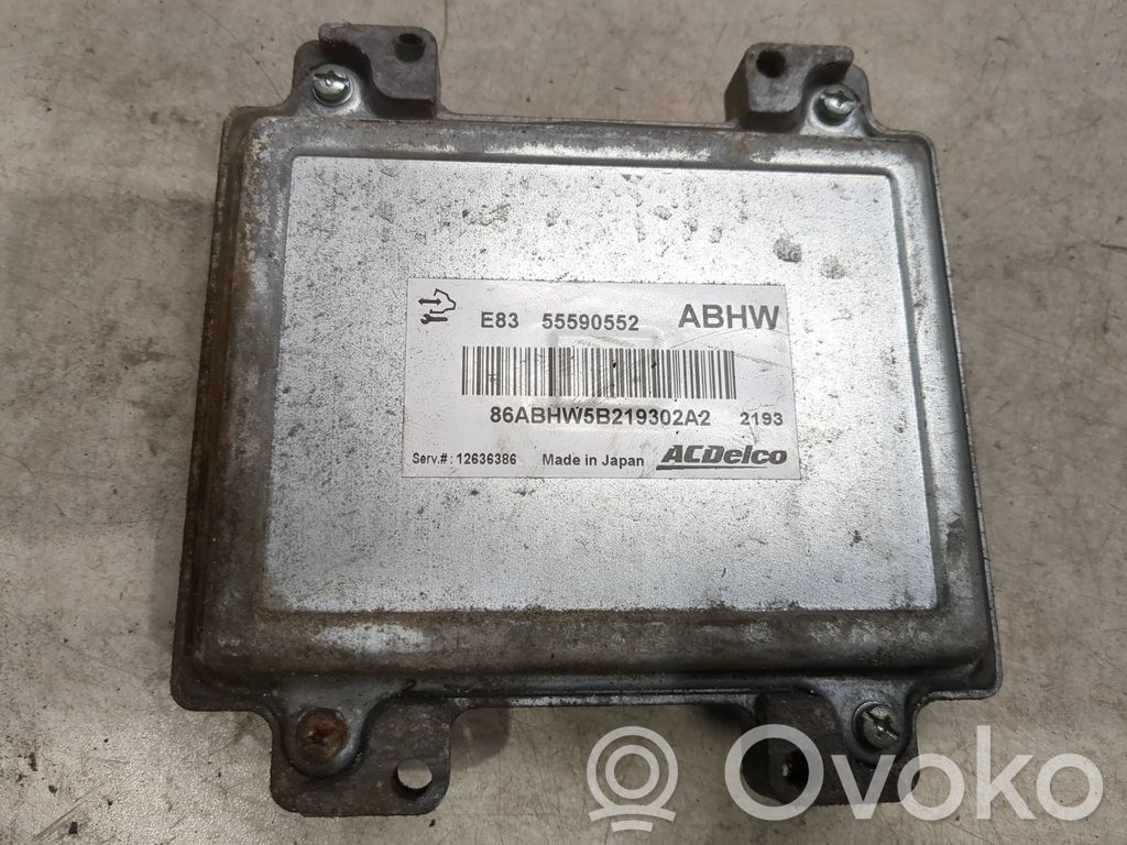 Opel Corsa D Engine control unit/module 