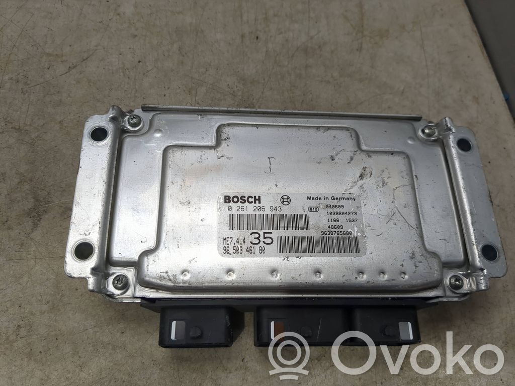 Peugeot 207 Engine control unit/module 