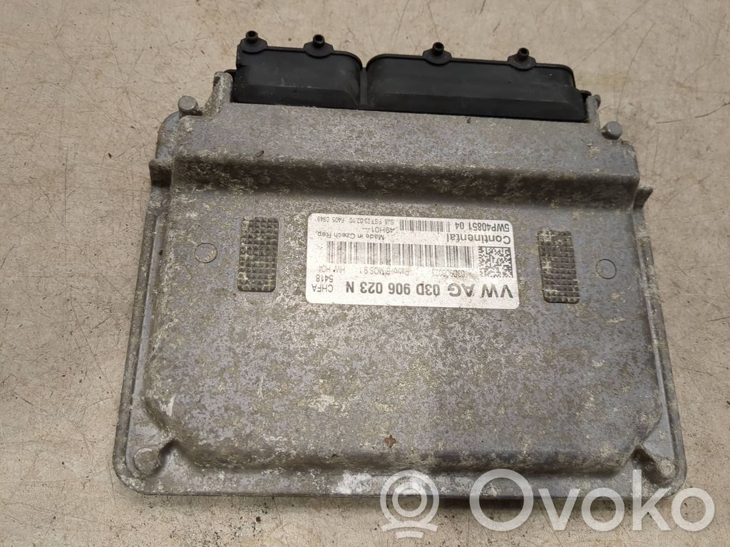 Skoda Fabia Mk2 (5J) Engine control unit/module 