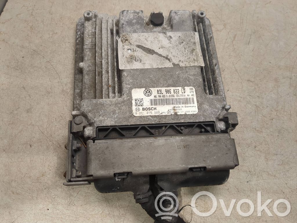 Skoda Yeti (5L) Engine control unit/module 