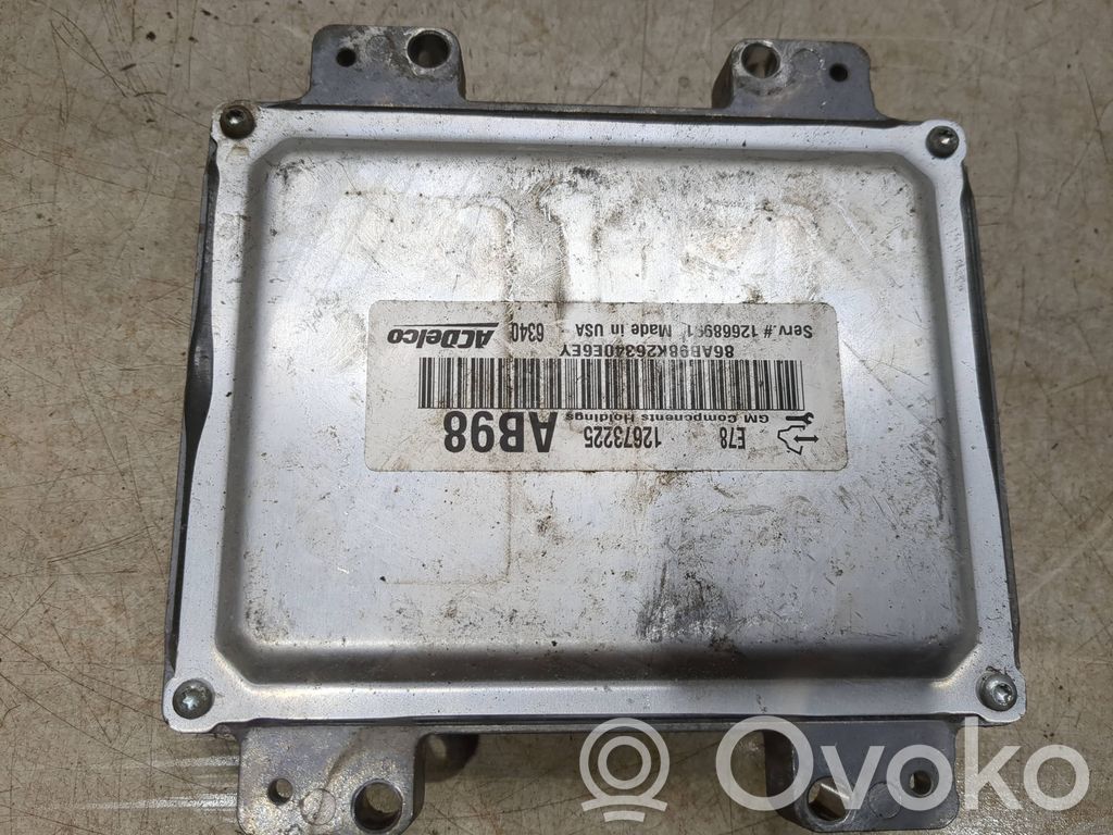Opel Zafira C Engine control unit/module 