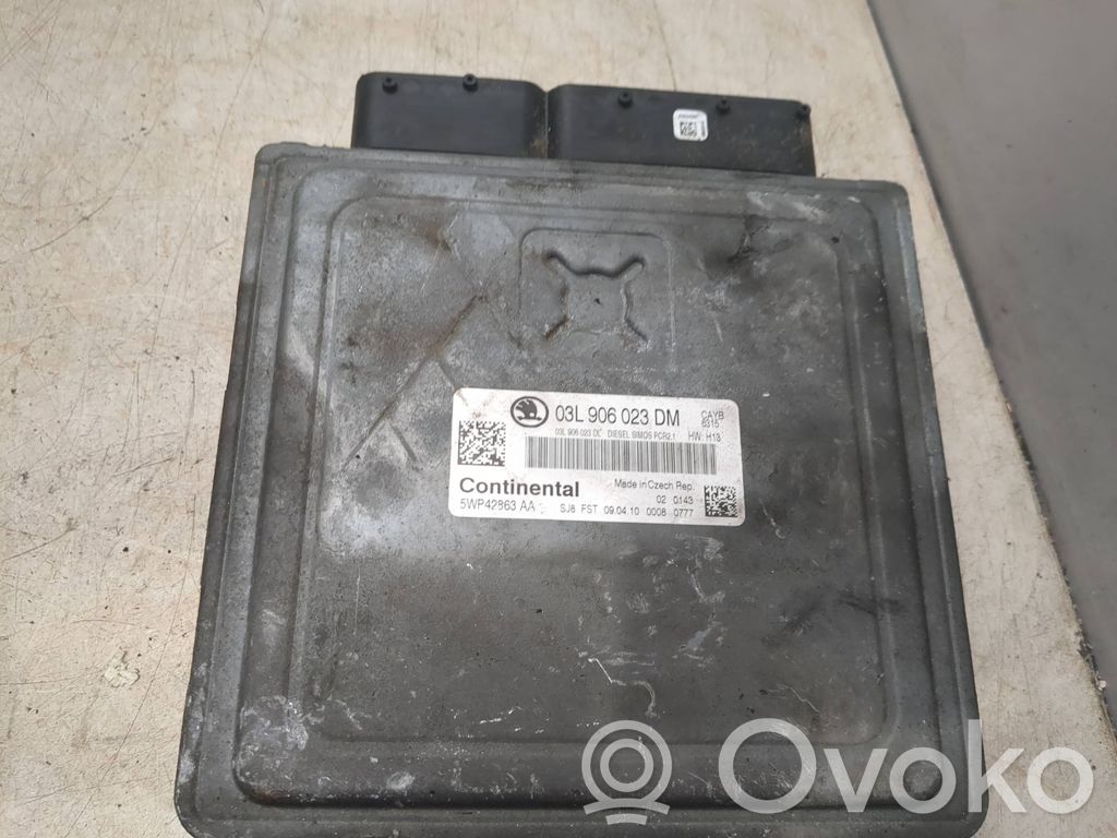 Skoda Fabia Mk2 (5J) Engine control unit/module 