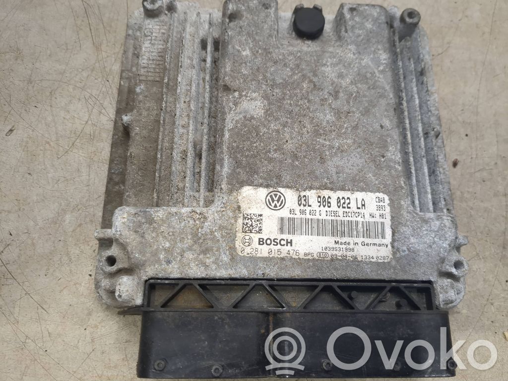 Volkswagen Golf VI Engine control unit/module 
