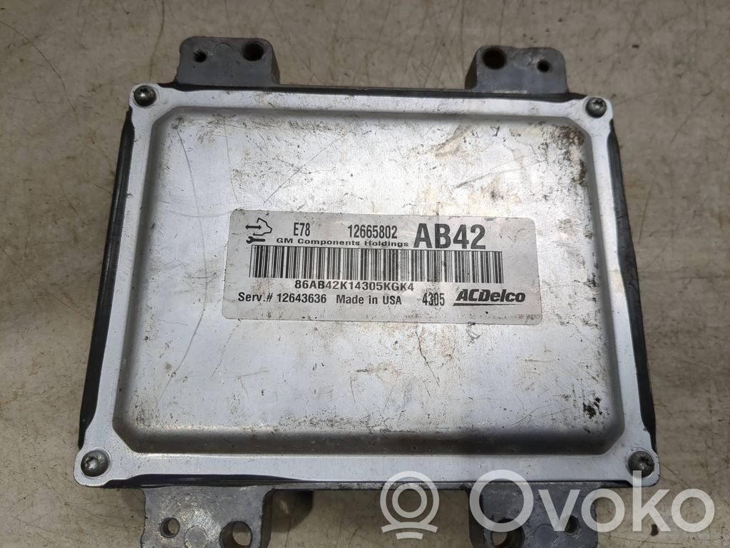 Opel Corsa E Engine control unit/module 