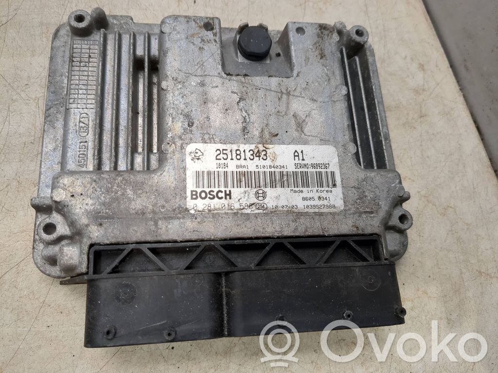 Opel Antara Engine control unit/module 