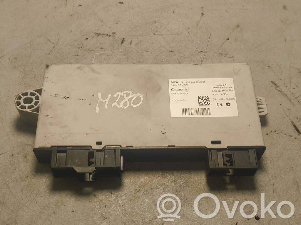 BMW 5 F10 F11 CAS-ohjainlaite/moduuli 
