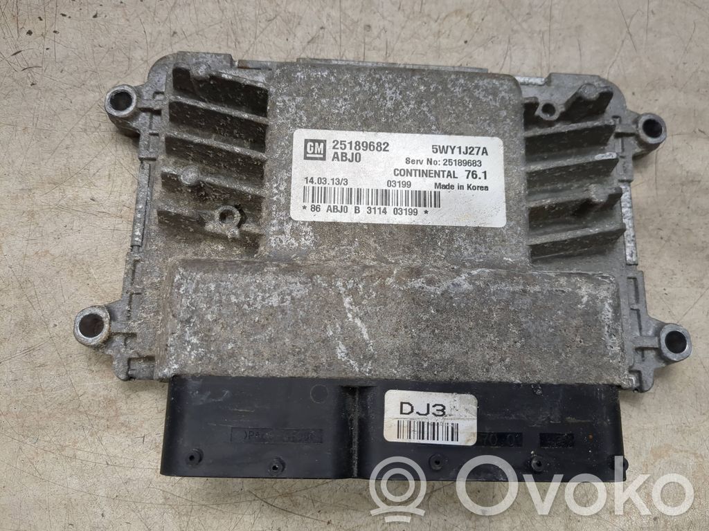 Chevrolet Orlando Engine control unit/module 