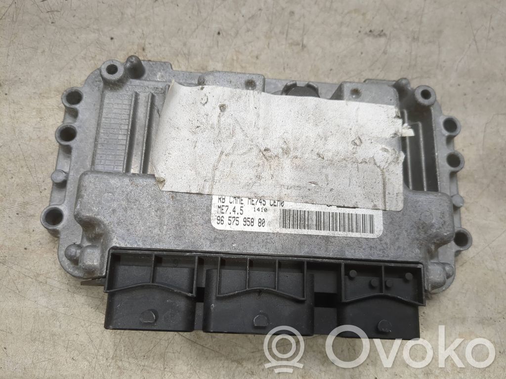Citroen C4 I Engine control unit/module 