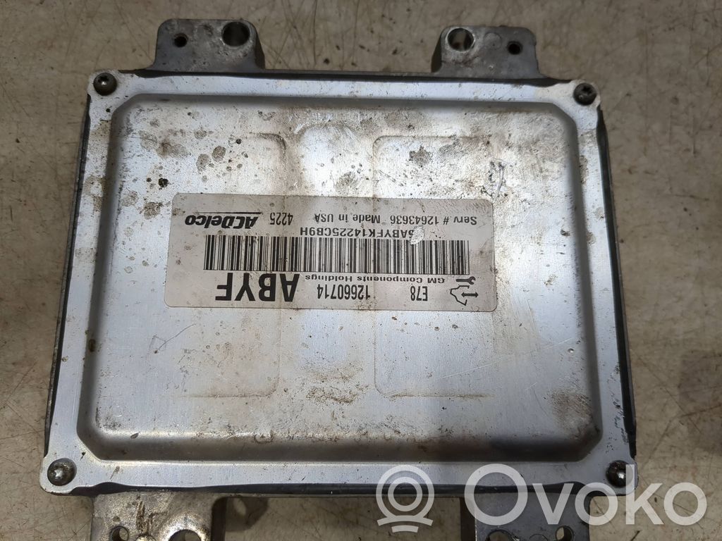 Opel Zafira C Engine control unit/module 