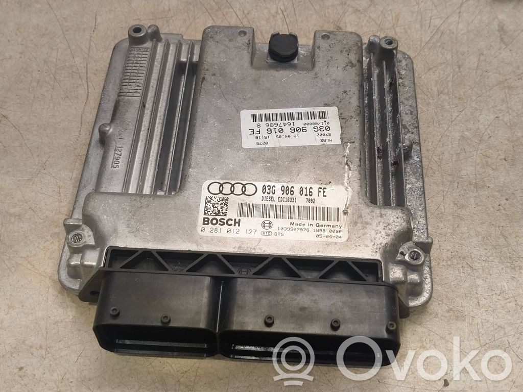 Audi A3 S3 8P Engine control unit/module 