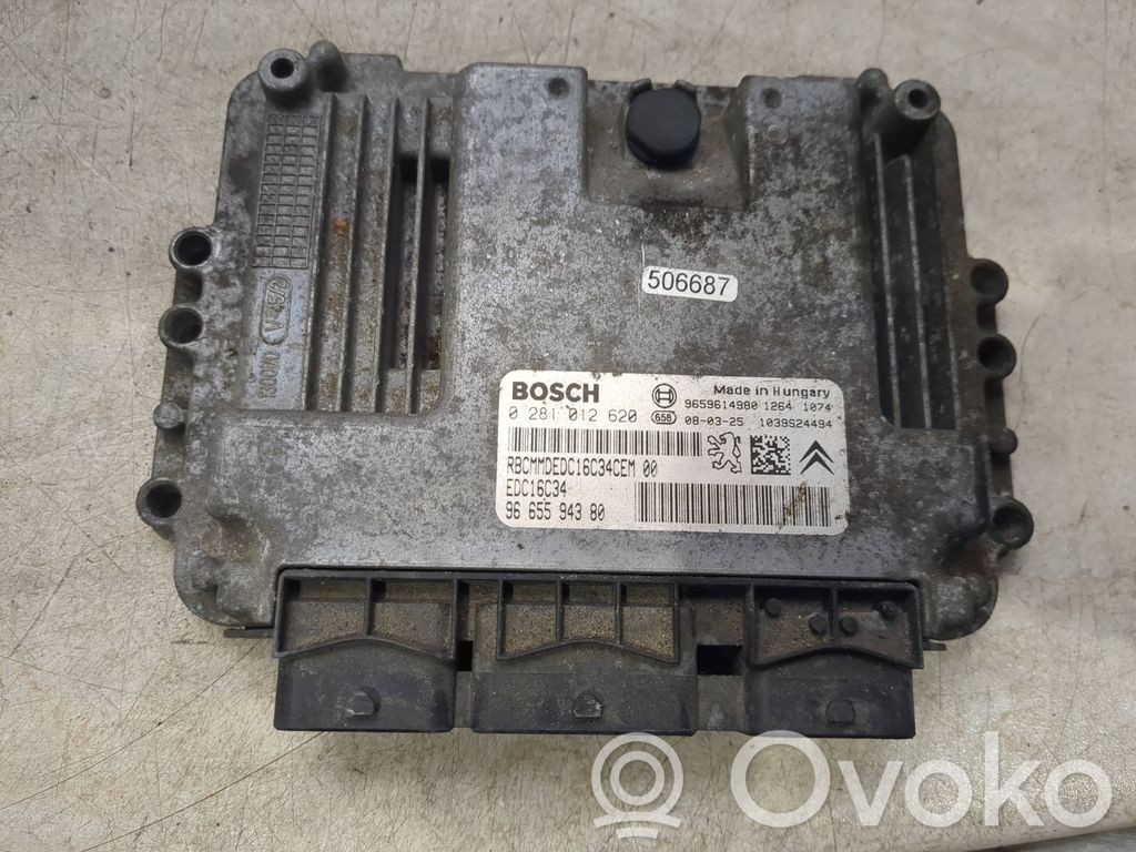 Peugeot Partner Engine control unit/module 