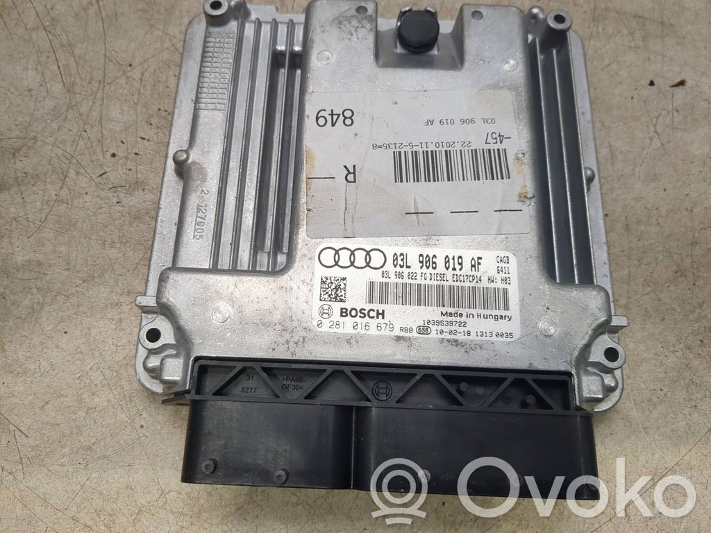 Audi A6 S6 C6 4F Engine control unit/module 