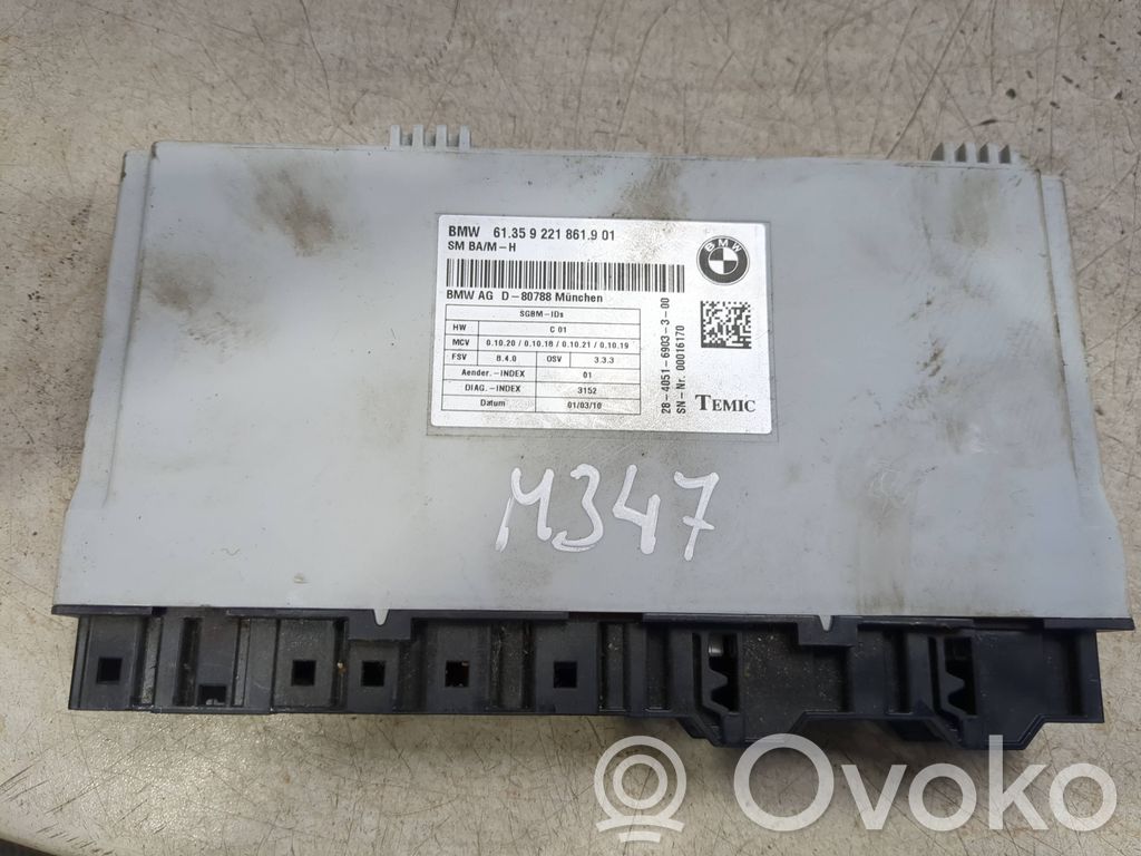 BMW 3 E90 E91 Seat control module 