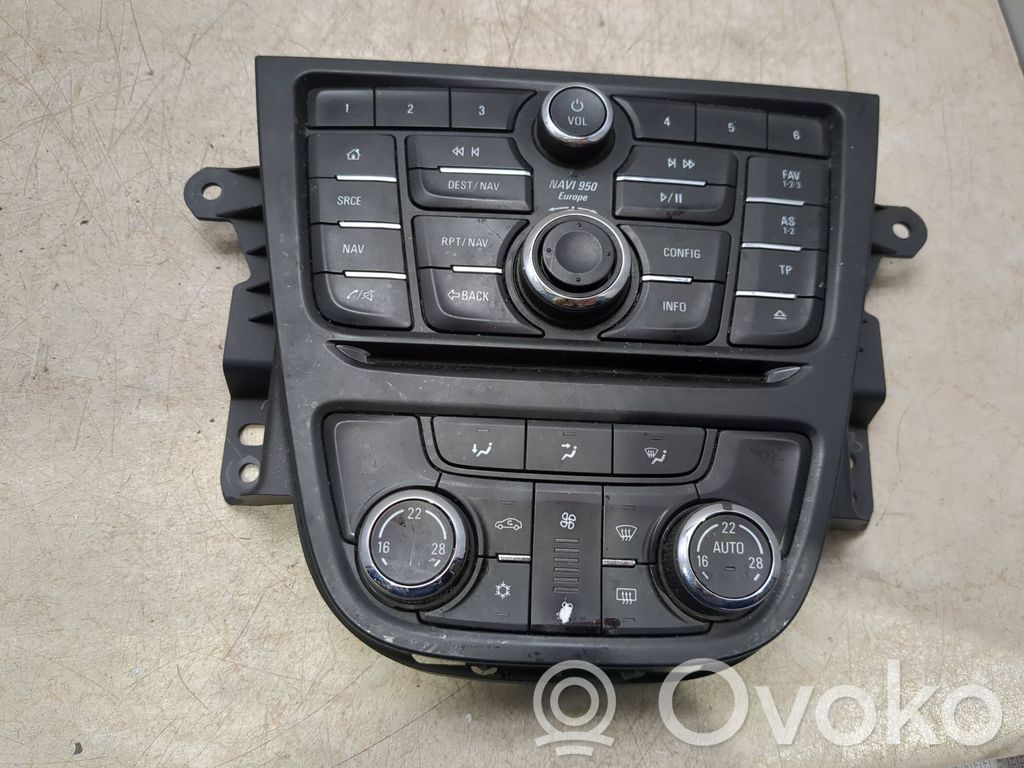 Opel Mokka Climate control unit 