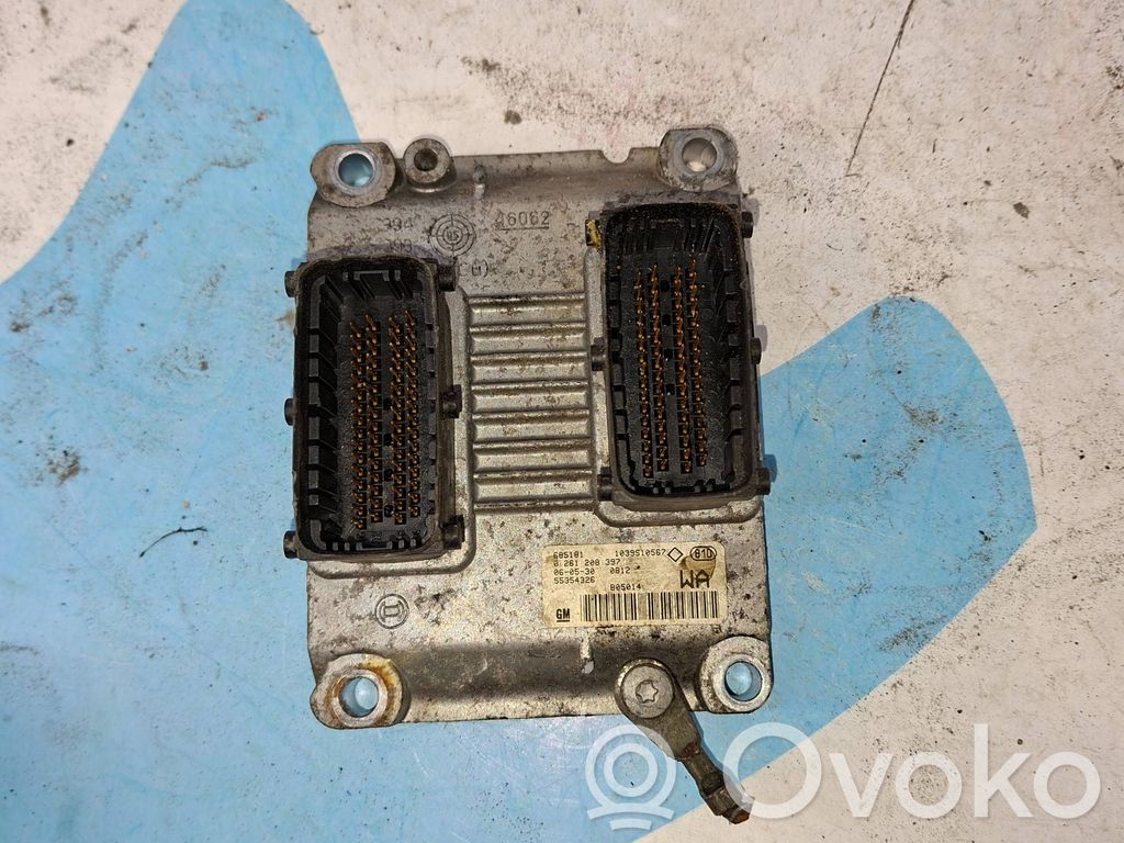 Opel Astra H Engine control unit/module 
