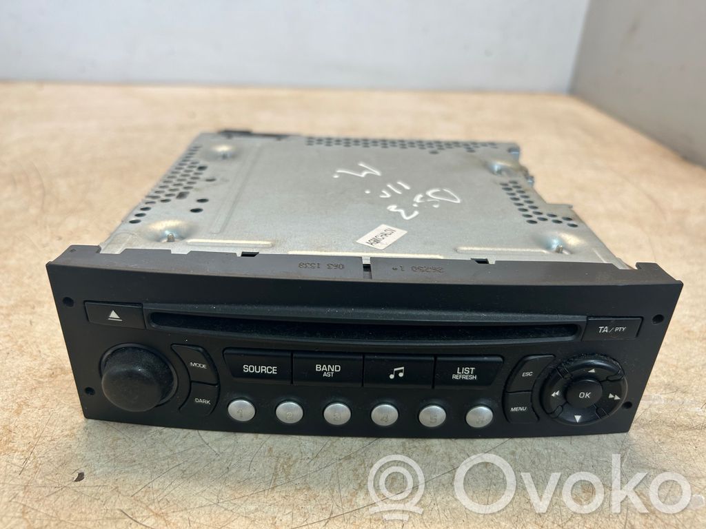 Citroen DS3 Radio/CD/DVD/GPS head unit 