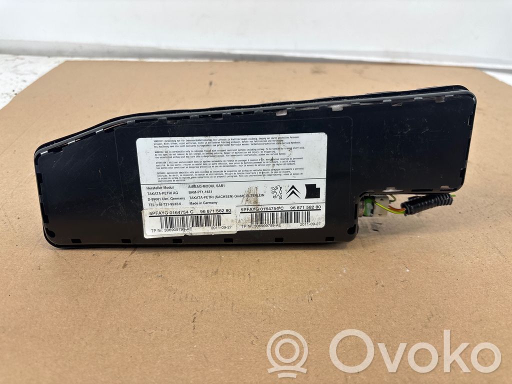 Citroen DS4 Poduszka powietrzna Airbag fotela 