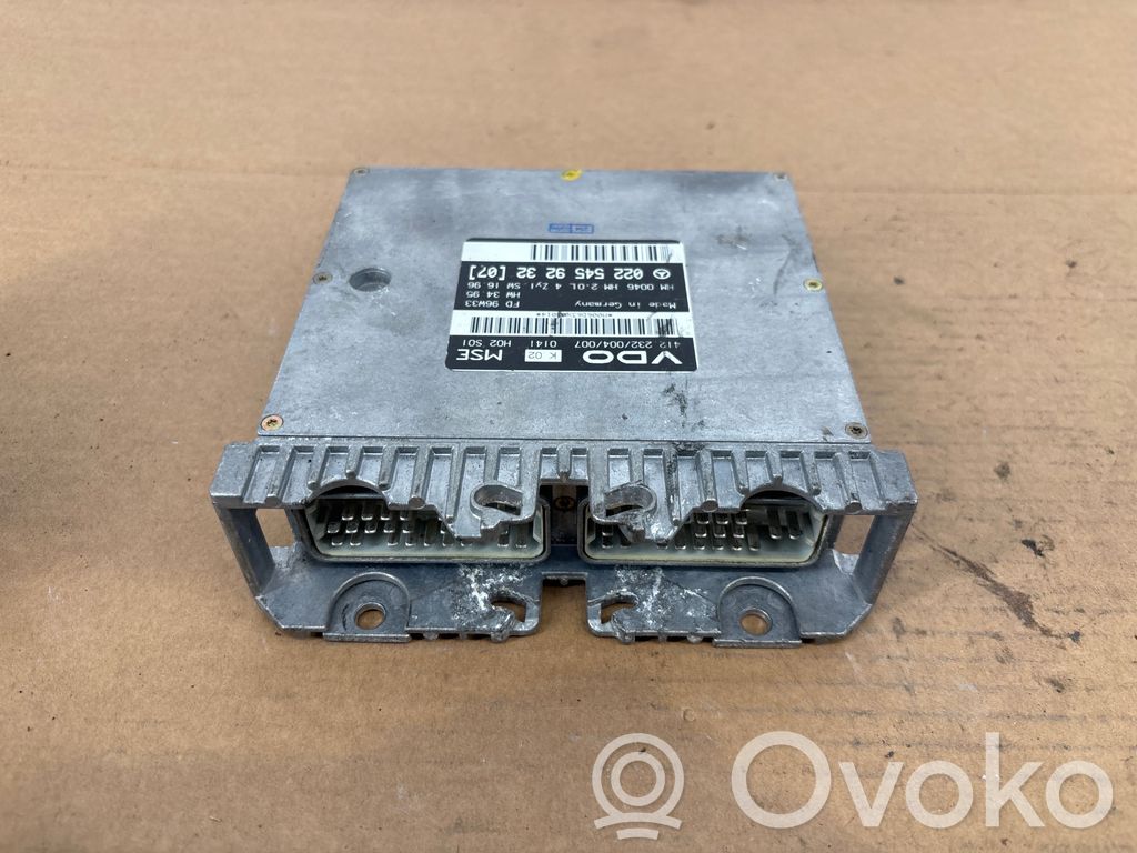 Mercedes-Benz B W246 W242 Engine control unit/module 