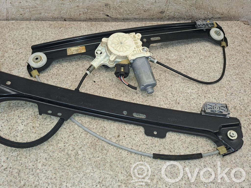 BMW 5 E60 E61 Front door window regulator with motor 
