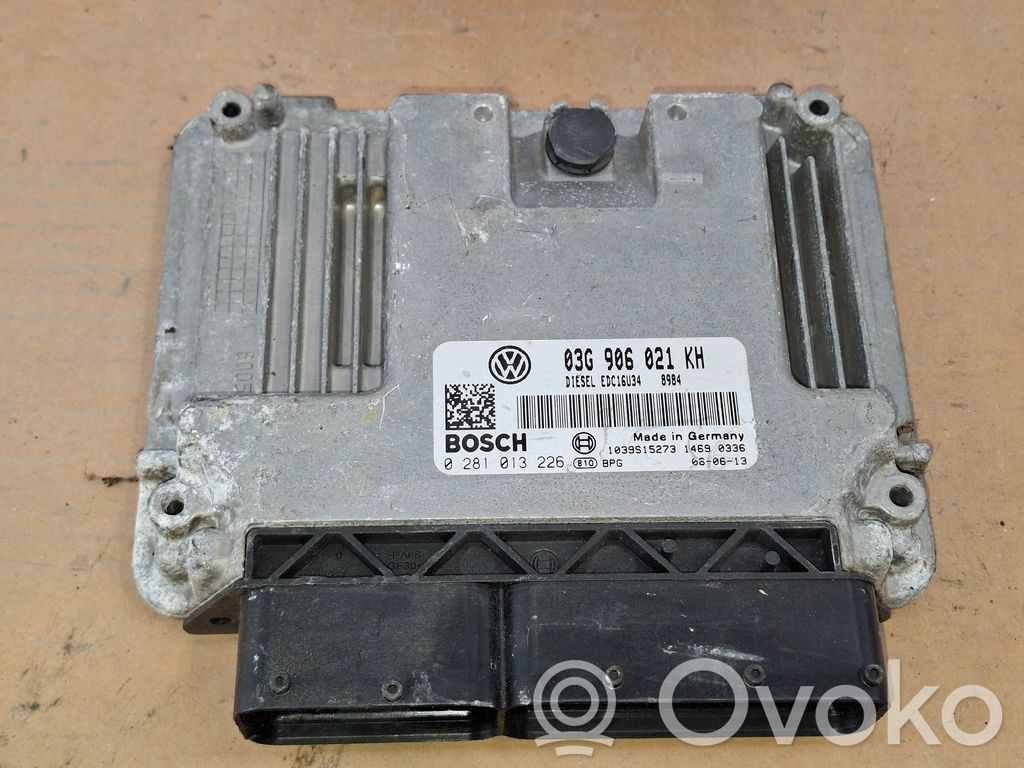 Engine control unit/module   03G906021KH,0281013226,1039S15273