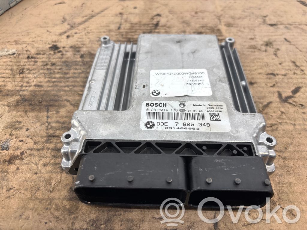 BMW 3 E90 E91 Moottorin ohjainlaite/moduuli 