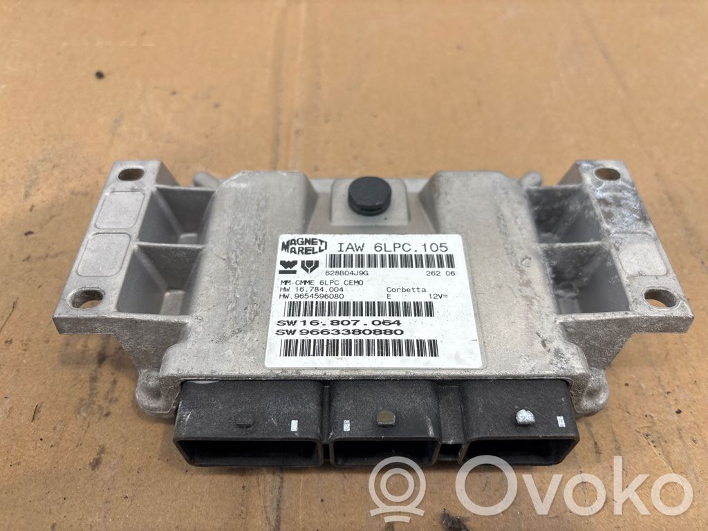 Citroen C3 Unidad de control/módulo del motor 
