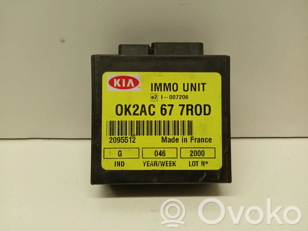 Immobilizer control unit/module   0K2AC677R0D