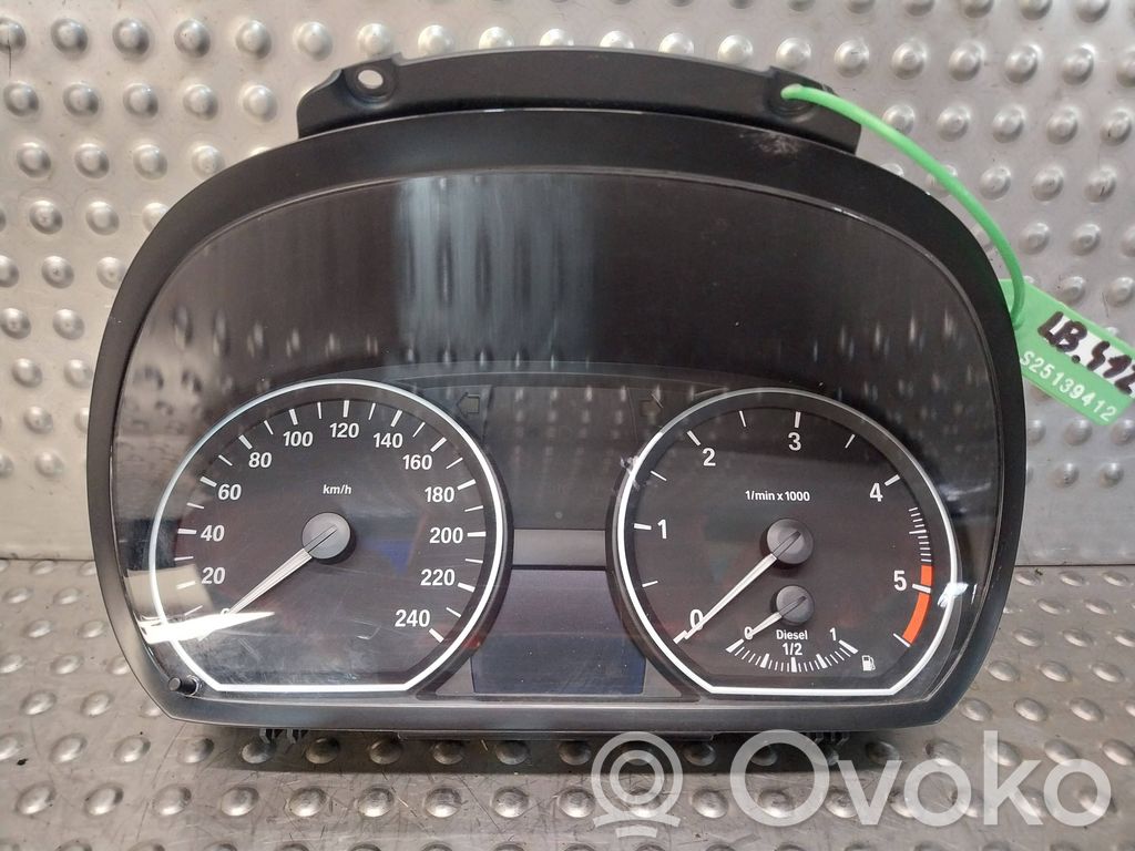 BMW 1 E81 E87 Speedometer (instrument cluster) 