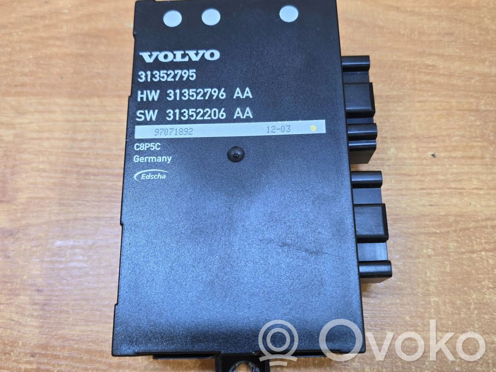 Tailgate/trunk control unit/module   31352795,31352796A,31352206A